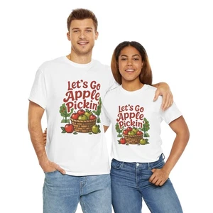 Apple Picking Unisex Heavy Cotton Tee, Herbst T-Shirt, Saisonbekleidung, […] - Bild 1 von 62