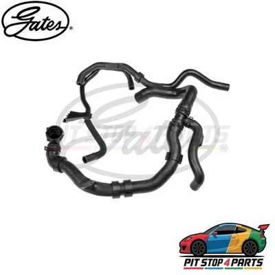 Gates 05-4097 Radiator Coolant Hose Black EPDM Fits Audi A3 2003-12 1K0122051GQ - Image 1 of 4