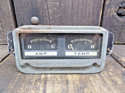 Jeep Willy's 1950-1956 tablero amplificador temperatura calibre racimo vagón camión ¿restaurar? Foto 1 de 4