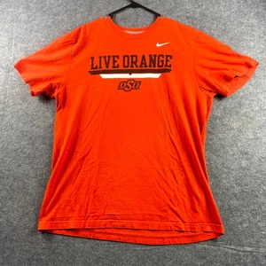 Camiseta de fútbol americano Nike para hombre Oklahoma State Cowboys talla XL naranja calce estándar - Imagen 1 de 6