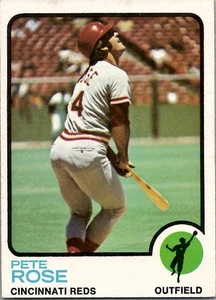 1973 Topps PETE ROSE Cincinnati Reds #130 EX Condition (2) - Picture 1 of 2