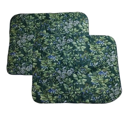 Juego estándar de 2 fundas de almohada vintage Laura Ashley Bramble Blue Berry Foto 1 de 4