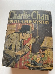 Big Little Book 1940 Charle Chan Solves a New Mystery Golden Age Comic era - Picture 1 of 15