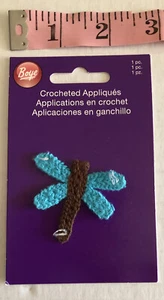 Boye gehäkelt Applikation Dragonfly - Bild 1 von 3