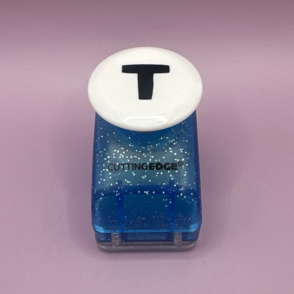 CuttingEdge Paper Punch Replacement Letter T Crafting Scrapbooking 1” Cutting - Image 1 of 3