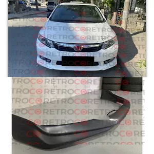 HONDA Civic 9th FB5 - FB7 FL FB2 2012 2013 2014 Front Lip Plastic - Bild 1 von 9