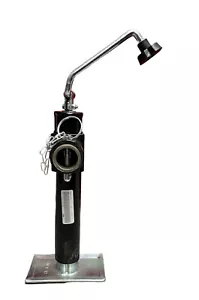 Northfield 10in Top Wind Round Trailer Jack, 2000 LB Capacity - RD200-TWS-TMR-PZ - Bild 1 von 4