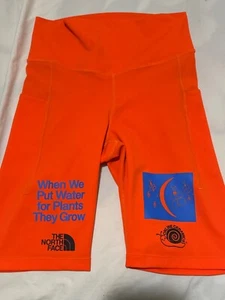 Womens 8 Inseam The North Face x Online Ceramics Bike Biker Short medium- Orange - Picture 1 of 6