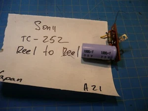 Grabadora de cinta carrete a carrete Sony TC-252 repuestos - Imagen 1 de 2
