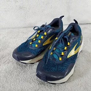 Brooks Schuhe Herren 10,5 blau gelb teilen 1 Trail Running Turnschuhe - Bild 1 von 11
