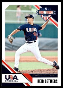 2020 Panini USA Stars & Stripes Reid Detmers USA #78