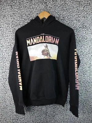 Sudadera con Capucha Star Wars The Mandalorian Negra H&M Niños Talla 16-18 Gráfico Pullover Foto 1 de 4