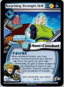1x DBZ CCG SURPRISING STRENGTH DRILL 85 FOIL HOLO BABIDI SAGA DRAGON BALL Z - Picture 1 of 1