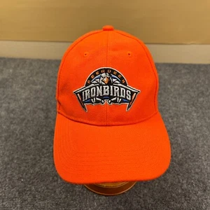 Melonwear MiLB Aberdeen IronBirds Big Logo Cap Adult Adjustable Orange Hat - Picture 1 of 9