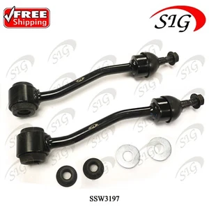 Front Stabilizer Sway Bar Links for Jeep TJ 1997-2006 2Pc - Link With 1 Stud(s) - Picture 1 of 6