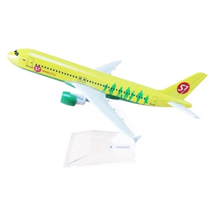 1/400 16cm Russia Air Siberia S7 A320 Airplane Model Diecast Aircraft Display H - Picture 1 of 18