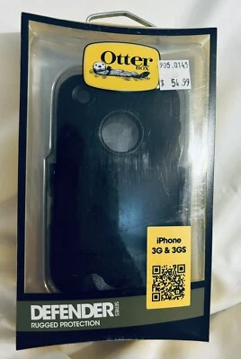 OTTERBOX Defender Case/ Belt Clip for iPhone 3GS/3G, Black - Image 1 of 2