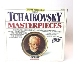 Tchaikovsky Masterpieces 5 CD Set Digital Recording Capriccio  - Picture 1 of 7