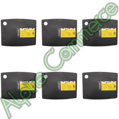 *6-Pieces* Epicurean Kitchen Cutting Board 11.5" x 9" Black 001-120902 - Image 1 of 4