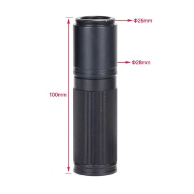 Objectif microscope réglable de qualité professionnelle zoom monture C à puis - Photo 1/4