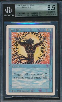 Revised Spell Blast BGS 9.5 Graded Magic MTG (2018) -magicgraders- - Image 1 of 3