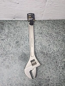 Steel Grip 2251775 Nickle Plated Hardened Steel Adjustable Wrench 12 L in. - Picture 1 of 6
