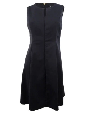 Vestido para mujer DKNY manga gorra ojo de cerradura calce y acampanado Foto 1 de 2