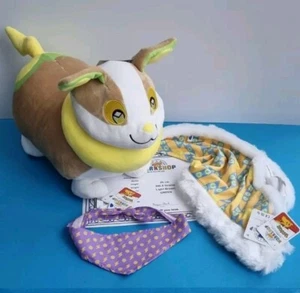 Build A Bear Pokemon Yamper Plush WITH SOUND Full Outfit Cape Sleeper BNWT  - Picture 1 of 15