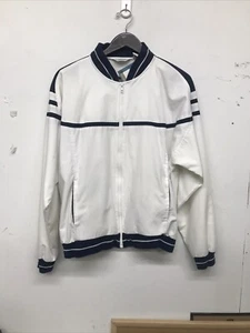 Christian Dior Monsieur Vintage Jacket Size Large White and Blue Accents - Picture 1 of 4