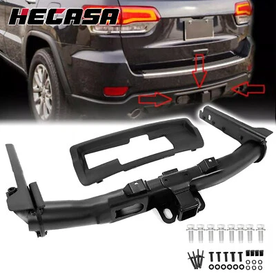 For Jeep Grand Cherokee 2011-2022 Trailer Hitch Receiver Towing W/Bezel Class IV - Image 1 of 4