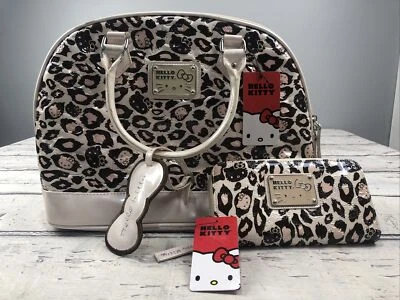 Loungefly Sanrio HELLO KITTY Lg Domed Bag & Wallet  NWT (flawed) - Image 1 of 4