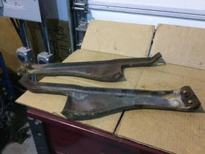 83-87 Chevrolet Truck Front Bumper Mount Brackets, Right & Left w/ Bolts, Used - Picture 1 of 5