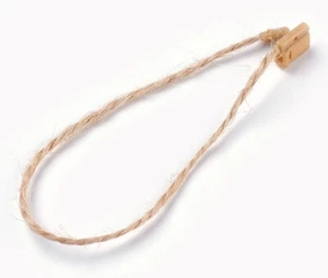 Juteschnur für Geschenkanhänger Etiketten Preisschilder 18 cm 50 Stück SERAJOSY - Bild 1 von 2