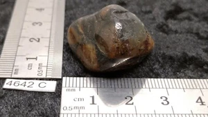 CHIASTOLITE ANDALOUSITE - pierre roulee naturelle - mineraux lithotherapie reiki - Picture 1 of 3