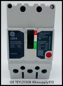 TEYL3100B ~ General Electric 100A 3P 480V TEYL MCCB ~ Inspected/90 Day Warranty - Picture 1 of 5