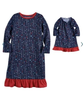 Pajamas Doll Dress Girls 4T NEW Set Dolly And Me Jammies For Your Families Pjs 4 - Picture 1 of 12