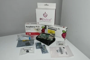 Raspberry Pi 3 B + PiJuice module + accessories (camera, sensors, case) - Afbeelding 1 van 8