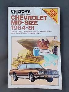 Chilton's Repair and Tune-Up Guide Chevrolet Mid-Size 1964-81 - Bild 1 von 8