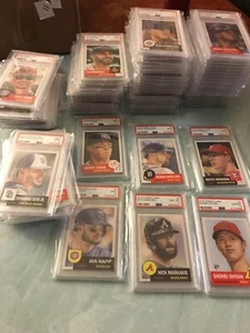Topps Living Partial PSA SET (77 Different) Loaded 10s JUDGE, HAPP, MARKAKIS ~ LESEN - Bild 1 von 12