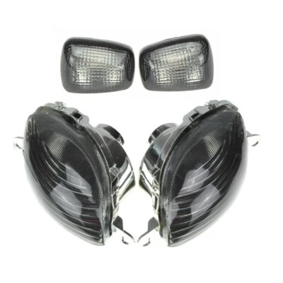 Señal de giro delantera y trasera a rayas para Suzuki 99-07 Hayabusa GSX1300R ahumada Foto 1 de 4