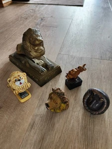 Vintage Löwe Tacker und Bleistiftspitzer - Bild 1 von 3