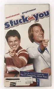 STUCK ON YOU (VHS, 2004) NEW SEALED Comedy, Damon & Kinnear, Farrelly Bros, Rare - Picture 1 of 9