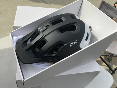 POC Axion Race MIPS Uranium Black / Hydrogen White 55-58 M Cycling Bike Helmet  - Image 1 of 4