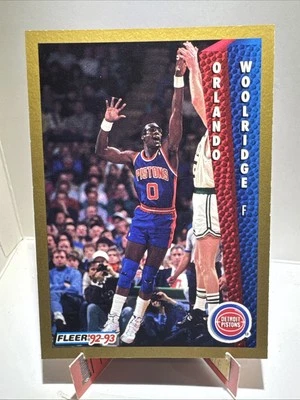 1992-93 Fleer #71 Orlando Woolridge - Image 1 of 2