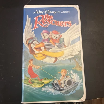 Walt Disney the Rescuers Down Under VHS Clamshell Black Diamond Edition - Image 1 of 4