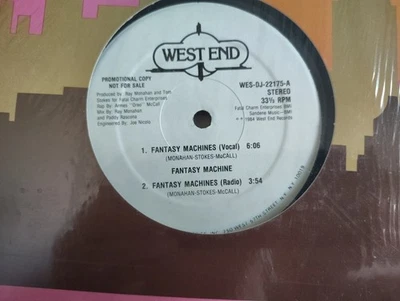 FANTASY MACHINE - "FANTASY MACHINES" / PROMO w/ 3 MIXES! / WEST END RECORDS 1984 - Image 1 of 3