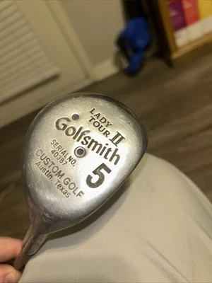 /Golfsmith Lady Tour II #5 madera de calle - mano R - para mujer - eje de acero - #S63 Foto 1 de 4