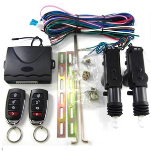 Car Remote Control Alarm Keyless Entry System Central 2 Door Lock Kit - Picture 1 of 12