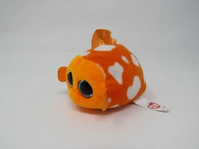 Ty Teenie Gorro Bebé Walter Teeny Tys Naranja/Blanco Payaso Pez Fibra Poliéster Foto 1 de 4