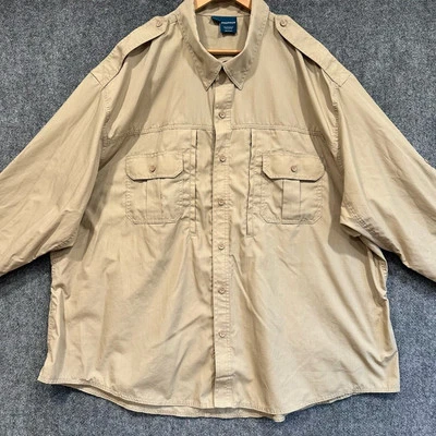 Propper men’s 4X tactical shirt rip stop tan NWOT long sleeve outdoor hunting - Image 1 of 4